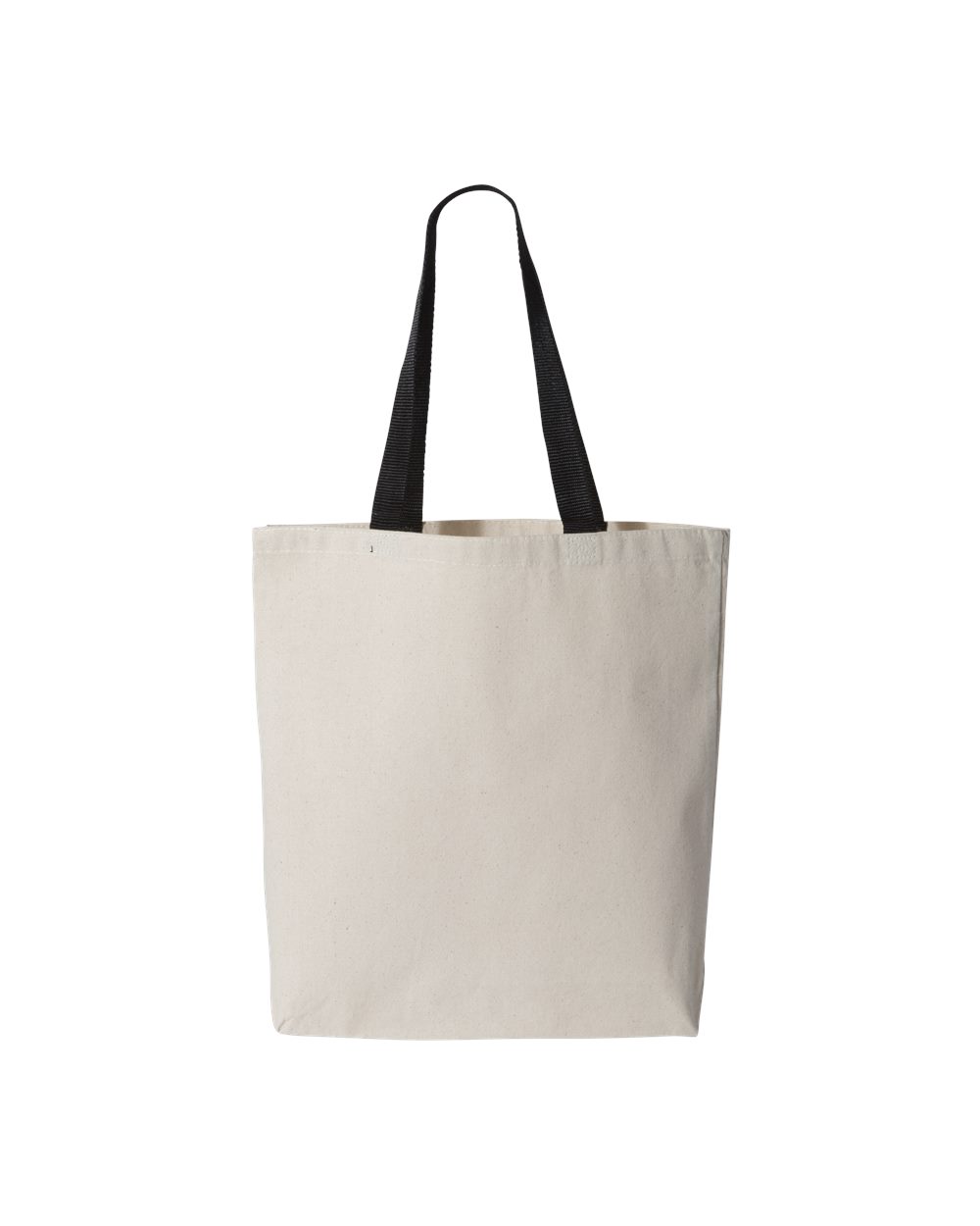 Q-Tees 11L Canvas Tote with Contrast-Color Handles - Q4400 - Wescan ...