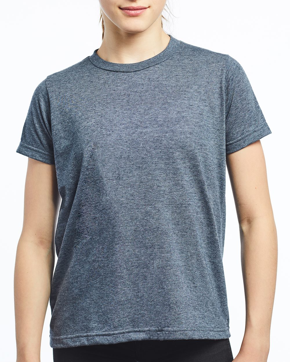 M&O 3542 Women's Fine Blend V-Neck T-shirt